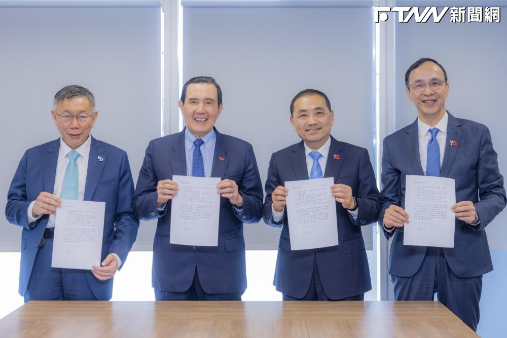 民眾黨張啟楷拼嘉義　曾為「藍白合」主角的侯友宜喊話：要有誠信共同照顧人民
