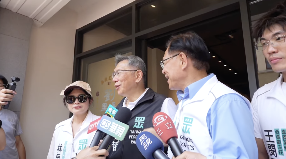 柯文哲判17年後首度輔選　張啓楷問柯爽嗎？稱看到民眾吶喊支持有夠爽