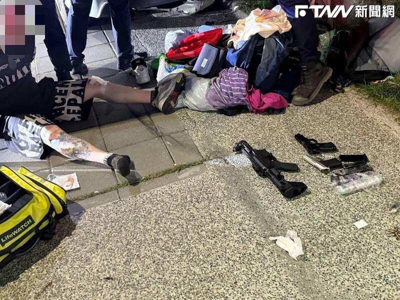嘉義深夜警匪追逐！通緝犯毒駕拒檢甩尾逃逸　警火速逮2嫌、車內搜出大量槍彈與毒品