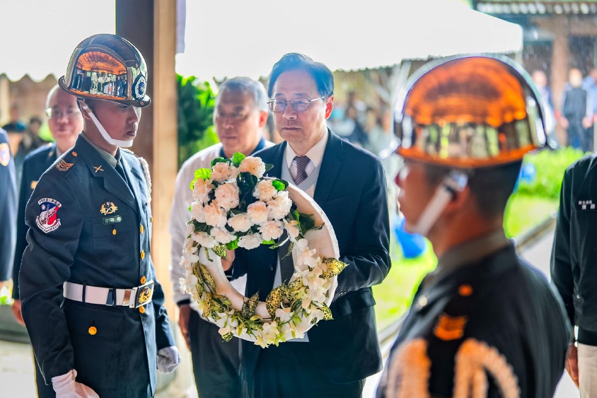 張善政任主祭官！「挖土機超人」林鴻森、「北捷英雄」余家昶今入祀桃園忠烈祠